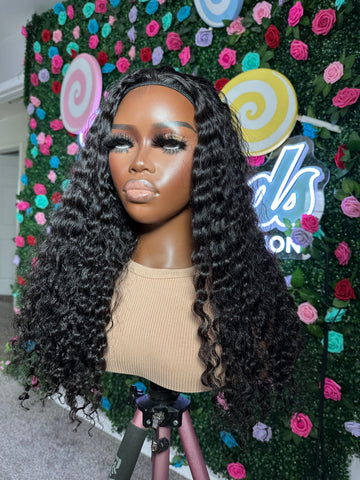 Flip-Over Half Wigs